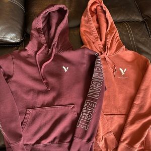 American Eagle Hoodies - Maroon and Terracotta - Adult Snall